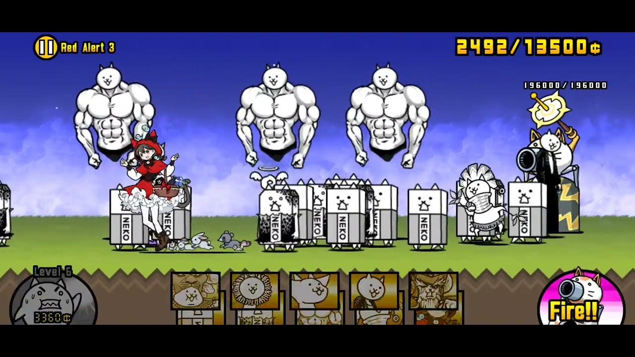 Battle Cats Red Alert 3 - Baron Seal Strikes! Stage 3 - YouTube