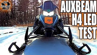 led headlight install on procross chassis arctic cat | auxbeam t1