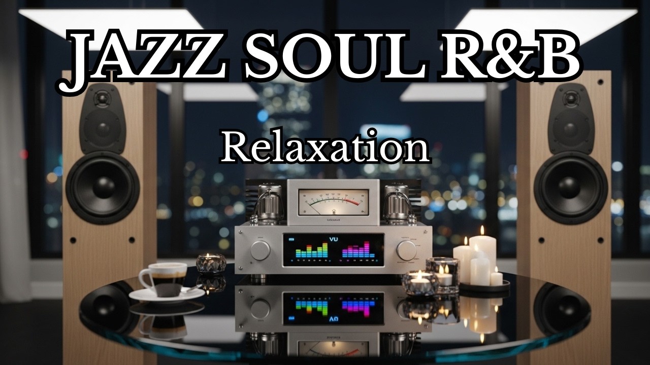 Smooth Jazz, Soul R&B Instrumental 🚗 | Smooth Night Drive Lounge for Relax & Focus