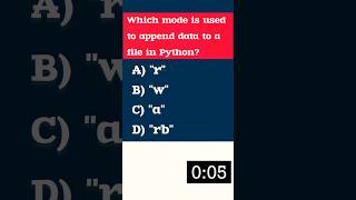 Python File Handling Quiz | a Mode in Python Explained 🔥 | Class 12 CBSE