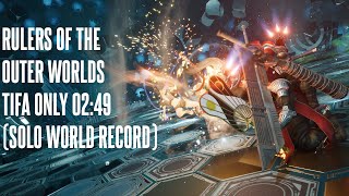 Solo Tifa vs Rulers of the Outer Worlds (2:49, Solo World Record?) [FF7 Rebirth]