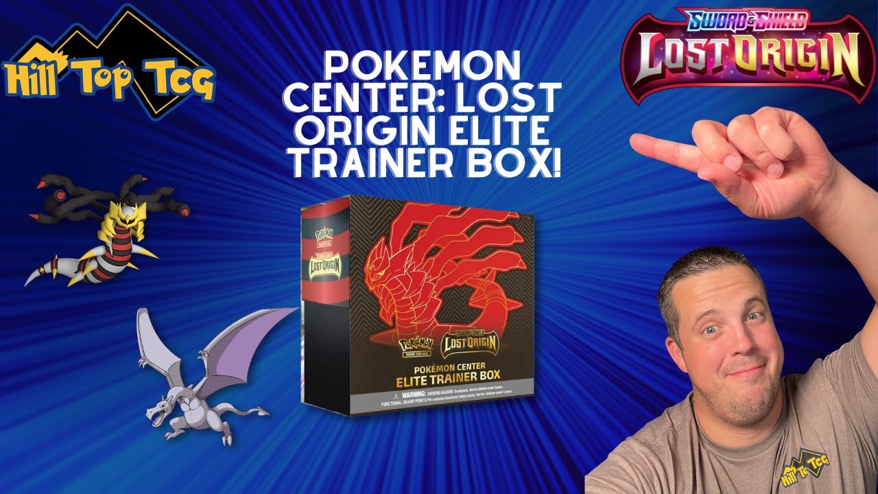 Pokémon TCG: Sword & Shield-Lost Origin Pokémon Center Elite Trainer Box