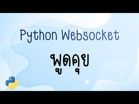 Python websocket  - พูดคุย