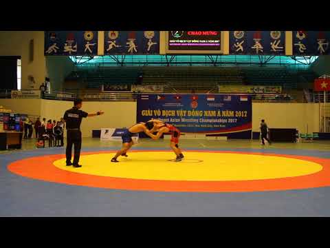 ASEAN Wrestling Championship 2017: Nguyen Dinh Long VIE VS Cheung Johnson MAS