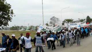 Marcha multisectorial en el Chaco, Argentina