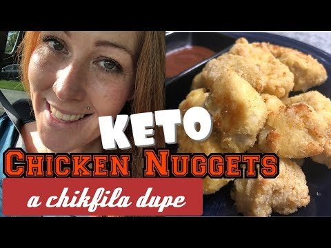 KETO CHICKEN NUGGETS | A Chik-fila dupe | Easy Keto Recipe