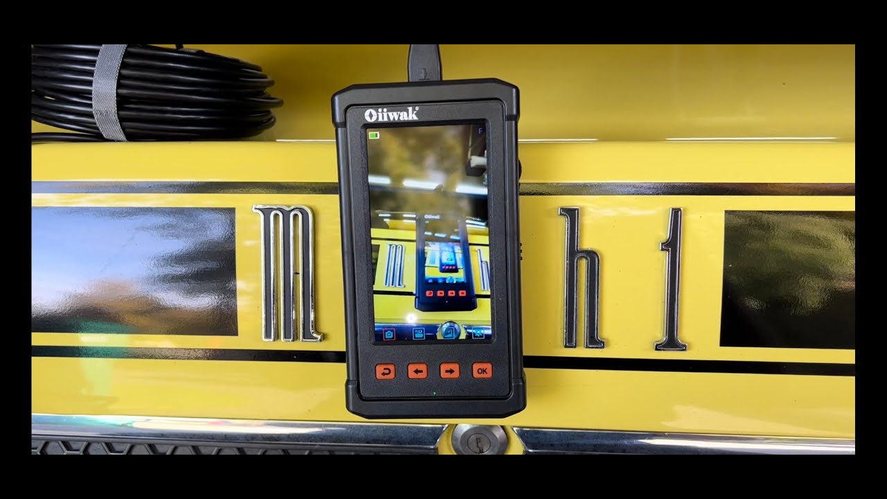 Oiiwak 50FT Dual Lens Waterproof Endoscope Camera The Oiiwak borescope