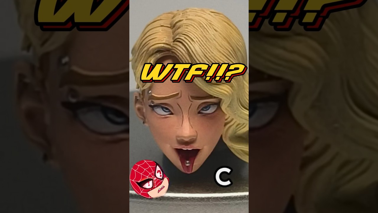 La figura más EXTRAÑA de Spider-Gwen #spiderman #spiderverse #marvel