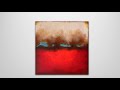 Spectacular abstract painting technique transform your canvas in to expensive looking painting art