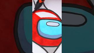 Coloring Among Us 🧑🏼‍🍳 #coloring #art #drawing #amongus