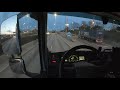 Relaxing drive in the dark - Volvo FH 460 biogas LNG, SemiTrailer