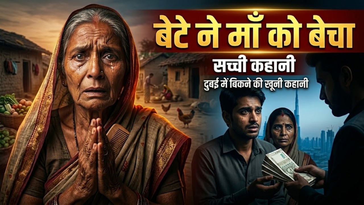 पैसे का लालच बहू-बेटे ने मिलकर माँ को दुबई में बेचा, और फिर जो हुआ...