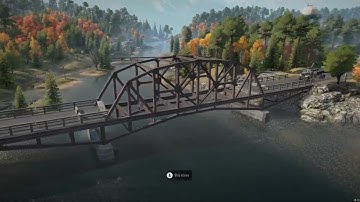 Fixing The Broken Bridge In SnowRunner