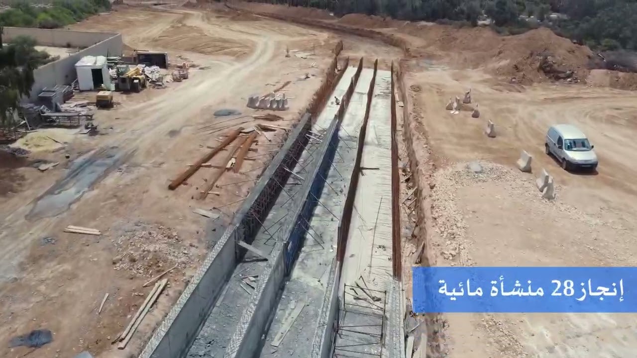 تقدم انجاز مشروع أشغال المدخل الشمالي   الجنوبي لمدينة صفاقس قسط عدد 2