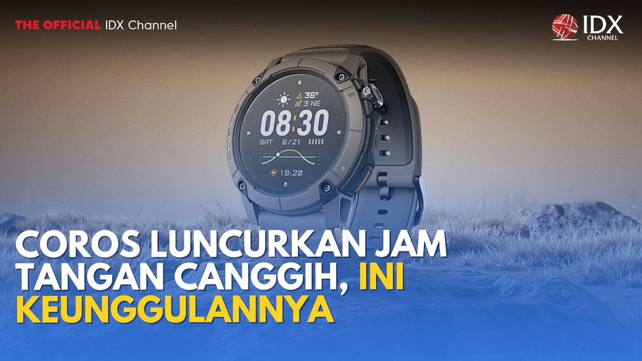 COROS Luncurkan Jam Tangan Canggih, Ini Keunggulannya | TECH BIZX CHANNEL