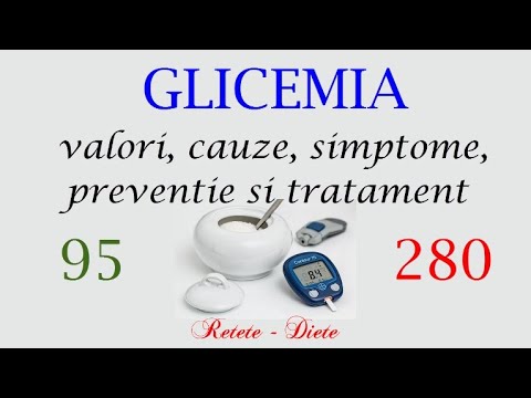 GLICEMIA - valori, cauze, simptome, prevenție și tratament