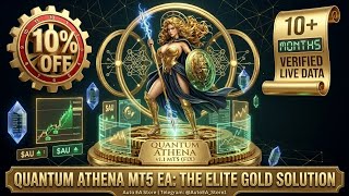 Best Gold Trading Bot 2026 | Quantum Athena EA v1.1 MT5 (FIX Version) | XAUUSD Scalping Strategy
