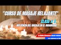 ✅ Influencia del Masaje en el Organismo. CLASE# 3.