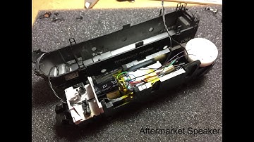 Athearn Genesis F7 DCC-Sound Speaker Upgrade Comparison by Scale Sound Systems
