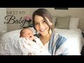 My Not-So-Perfect Labor & Delivery Story + Meet My Baby!! // Justine Marie