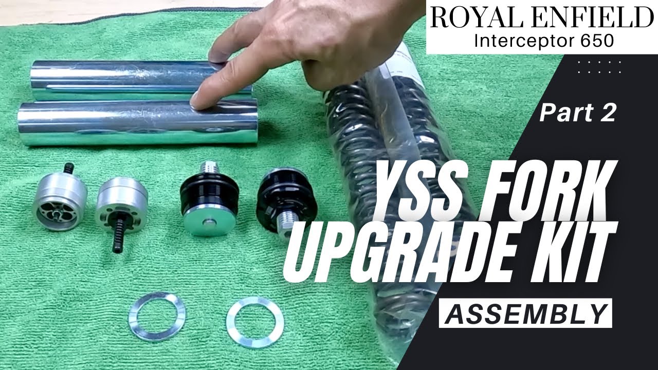 Royal Enfield Interceptor 650 — комплект для модернизации вилки YSS (часть 2) — сборка