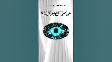 5 free OSINT tools for social media #cybersecurity #osint #socialmedia #shorts