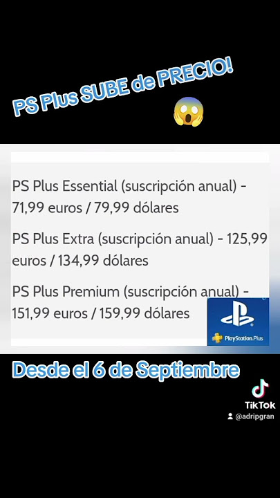 PS Plus SUBE de PRECIO 😱 - PlayStation