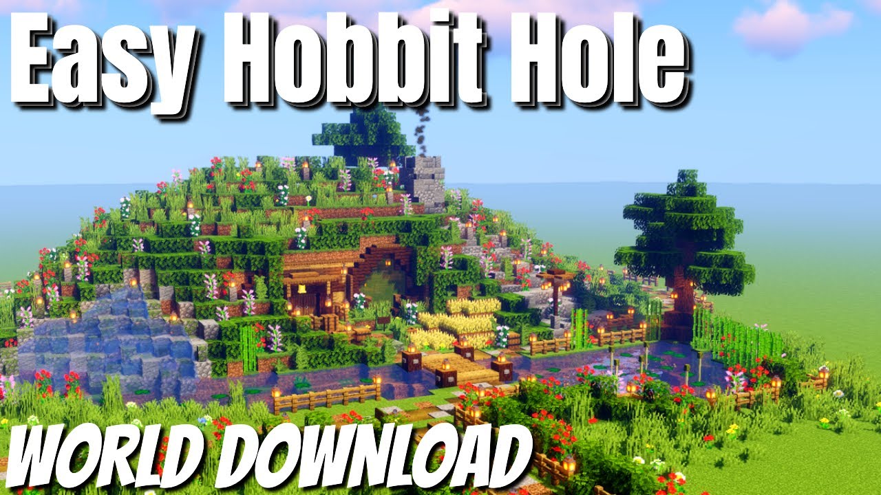 Minecraft Schematics Hobbit Hole