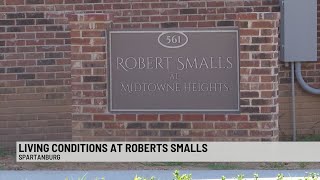 City council confronted over conditions at Robert Smalls Apartments