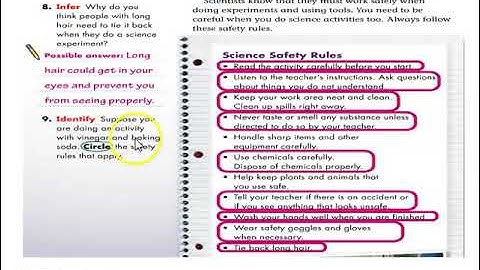 GRADE 4 SKILLS HANDBOOK LESSON 2 HOW DO SCIENTISTS USE TOOLSPART 2