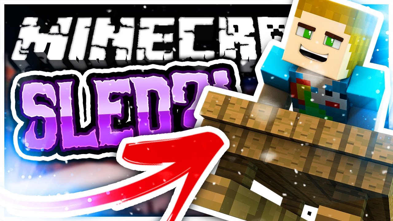 SLEDDING IN MINECRAFT?! YouTube