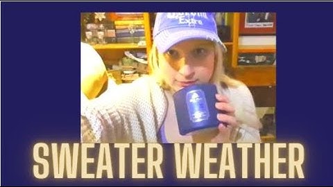 Sweater weather bath and body works candle