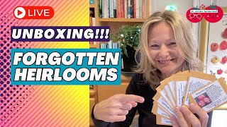 Tomato Seeds LIVE Unboxing - Forgotten Heirlooms