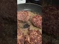 Burgers for dinner! Yummy! Sizzling Burgers on the Stove #food #beef