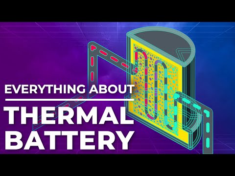 Everything you must know about a THERMAL BATTERY - Thermal Energy Storage