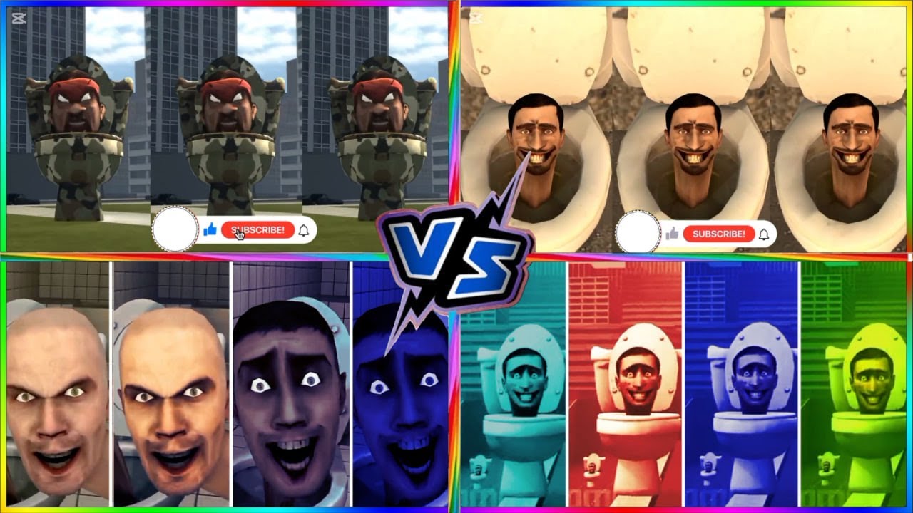 Ultimate Skibidi Toilet Evolution Battle 🔥  Mega VS Showdown 