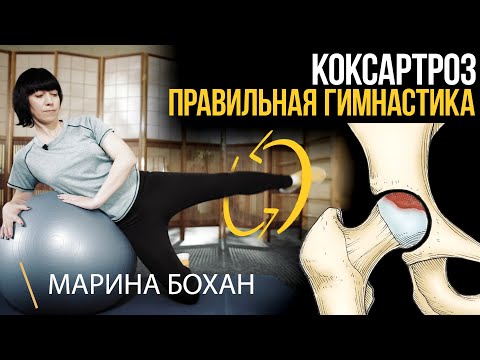 Комплекс упражнений для людей с коксартрозом (артроз тазобедренного сустава) / Боль в бедре