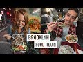 Brooklyn Food & Restaurant TOUR! - Best Street Food, Brunch, Dumplings, & Coffee in Williamsburg!