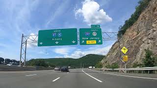 Drive from Tarrytown to Albany NY via I-87 N