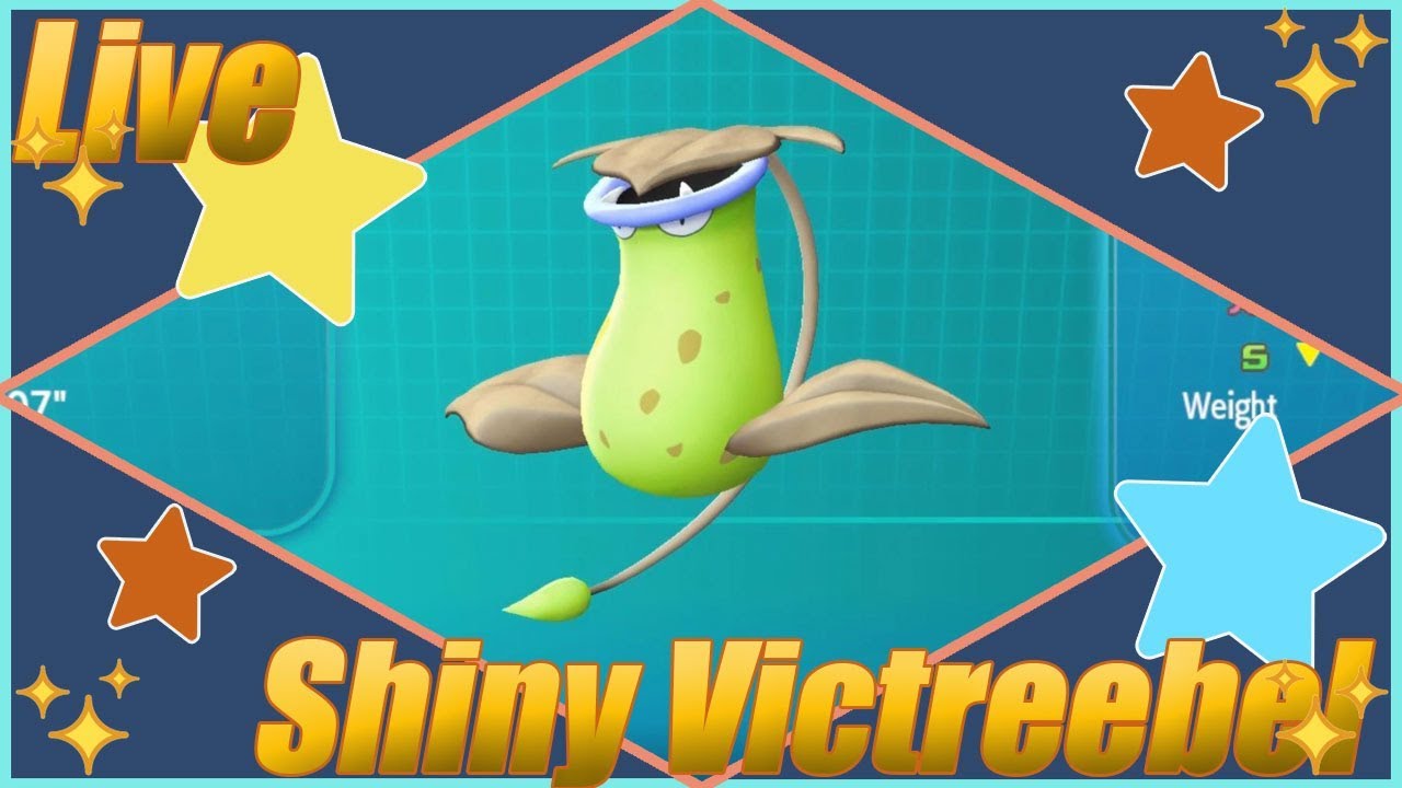 Live Shiny Victreebel Pokemon Let S Go Eevee Youtube