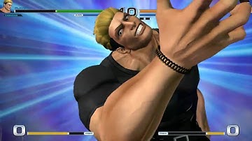 The King Of Fighters XIV Gameplay Video: RYUJI YAMAZAKI vs  JOU HIGASHI