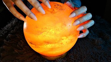 ASMR Salt Lamp Scratching | Fast Scratching | Himalayan Salt Block & Lamp | No Talking