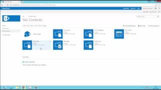 Team Site Navigation - SharePoint 2013