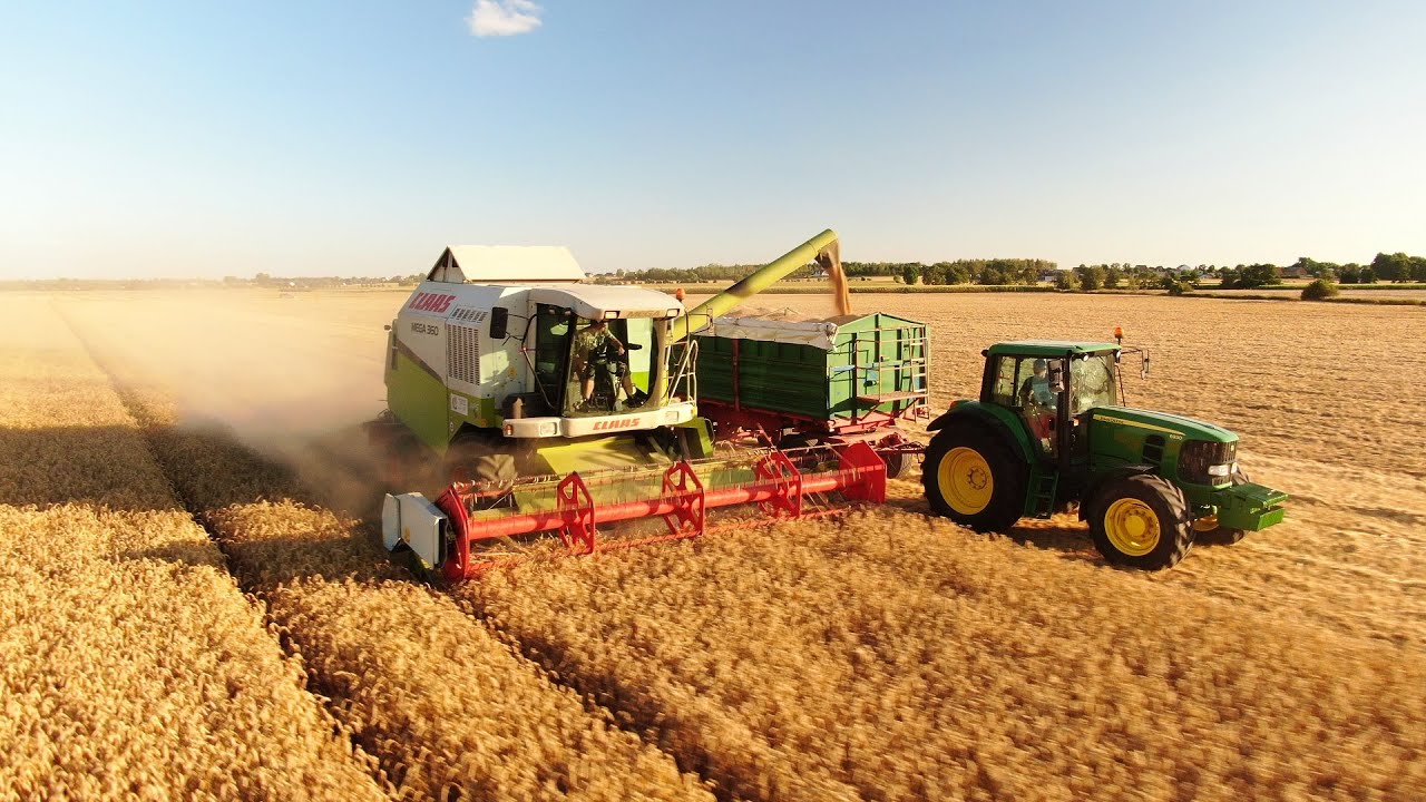 Żniwa 2022 w Gospodarstwie Rolnym Haeusler