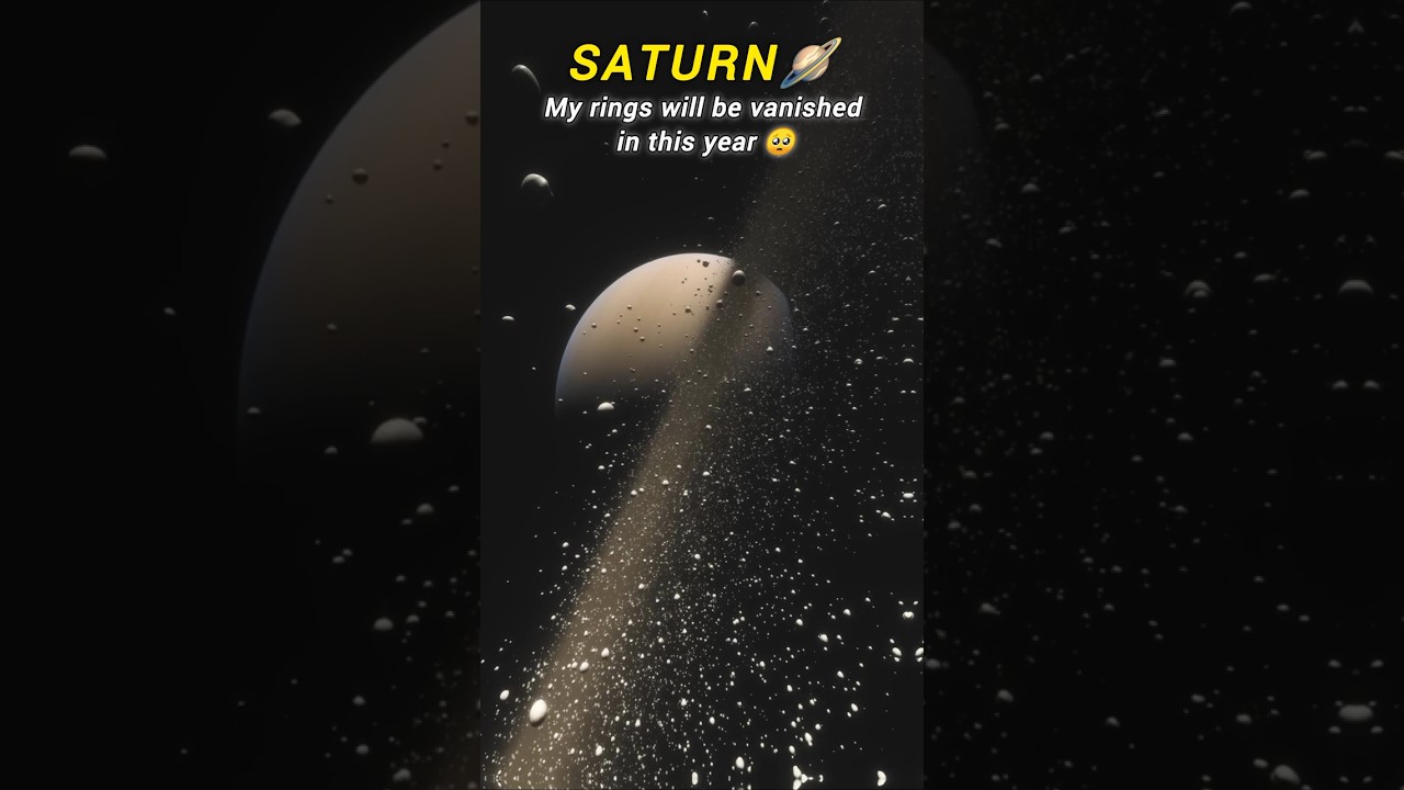 Saturn’s Beauty Fades: The Tragic Loss of Its Rings 