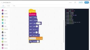Coding Made Easy: Creating A Octagon Part 1 In Block Scripting and Python