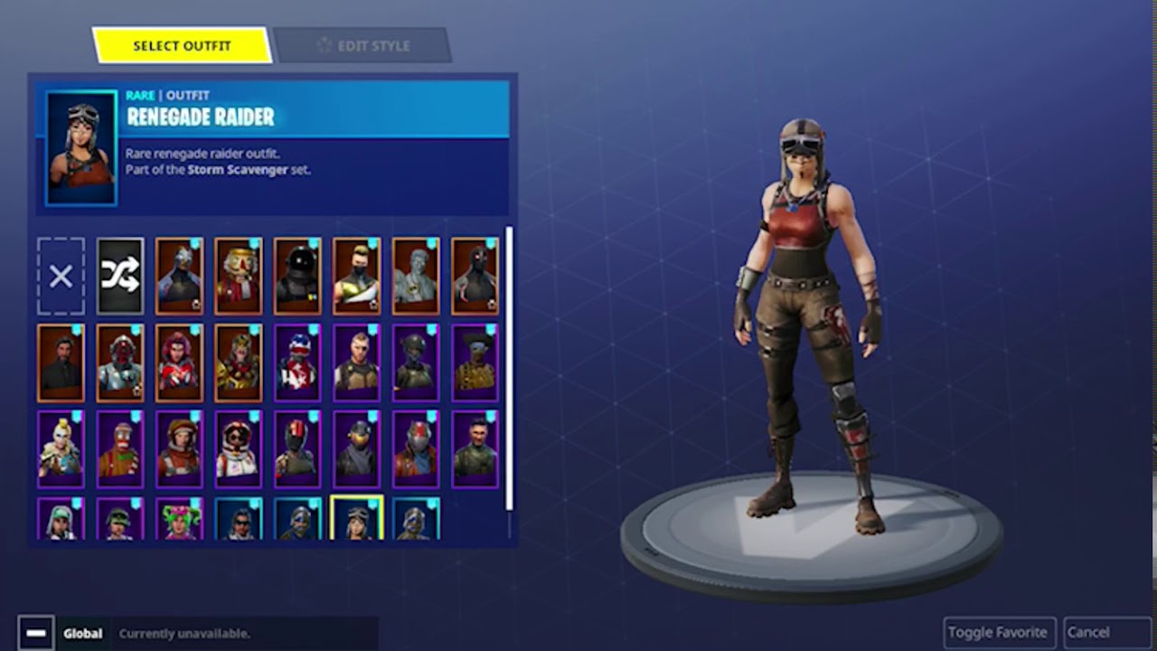 Trading Renegade raider, Merry marauder and Crackshot etc Account XBOX ...