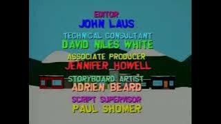 South Park end credits