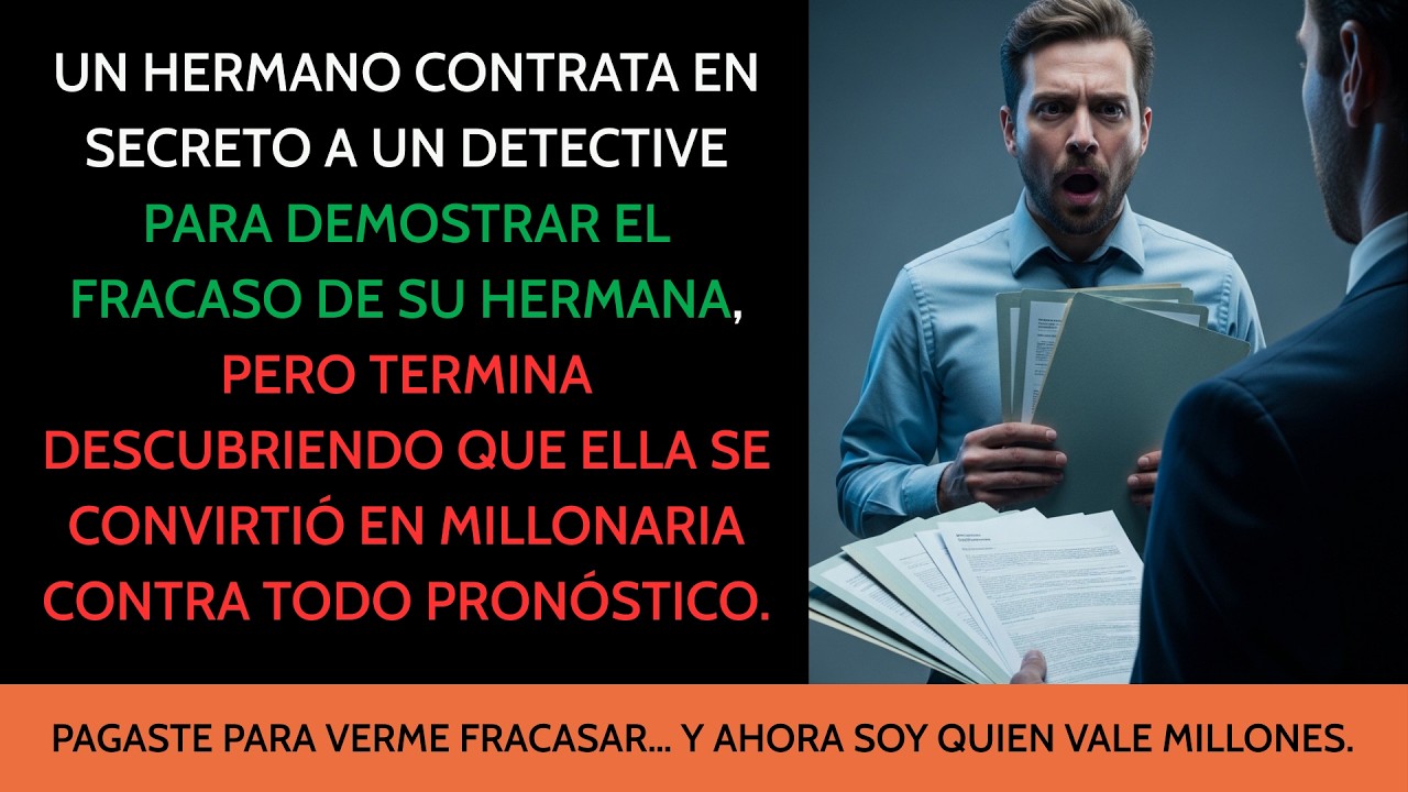 Mi Hermano Pagó Para Verme Fracasar… Pero Mi Éxito Millonario Arruinó Su Plan