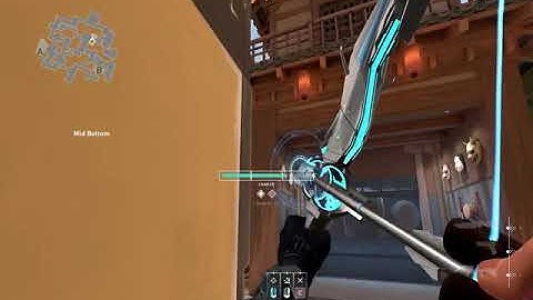 VALORANT - Sova Split Mid useful recon/shock dart